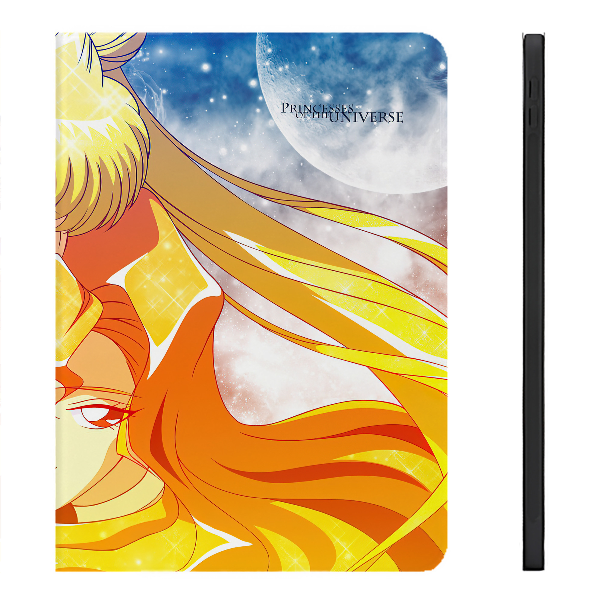 （画像用） 美少女戦士セーラームーン Sailor Moon IPadケース ペンホルダー付き ブックスタイルデザイン